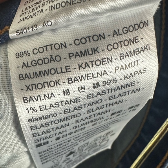 Levi’s 501 Dark Wash High Rise Women's Shorts Size 29 - Picture 5 of 6